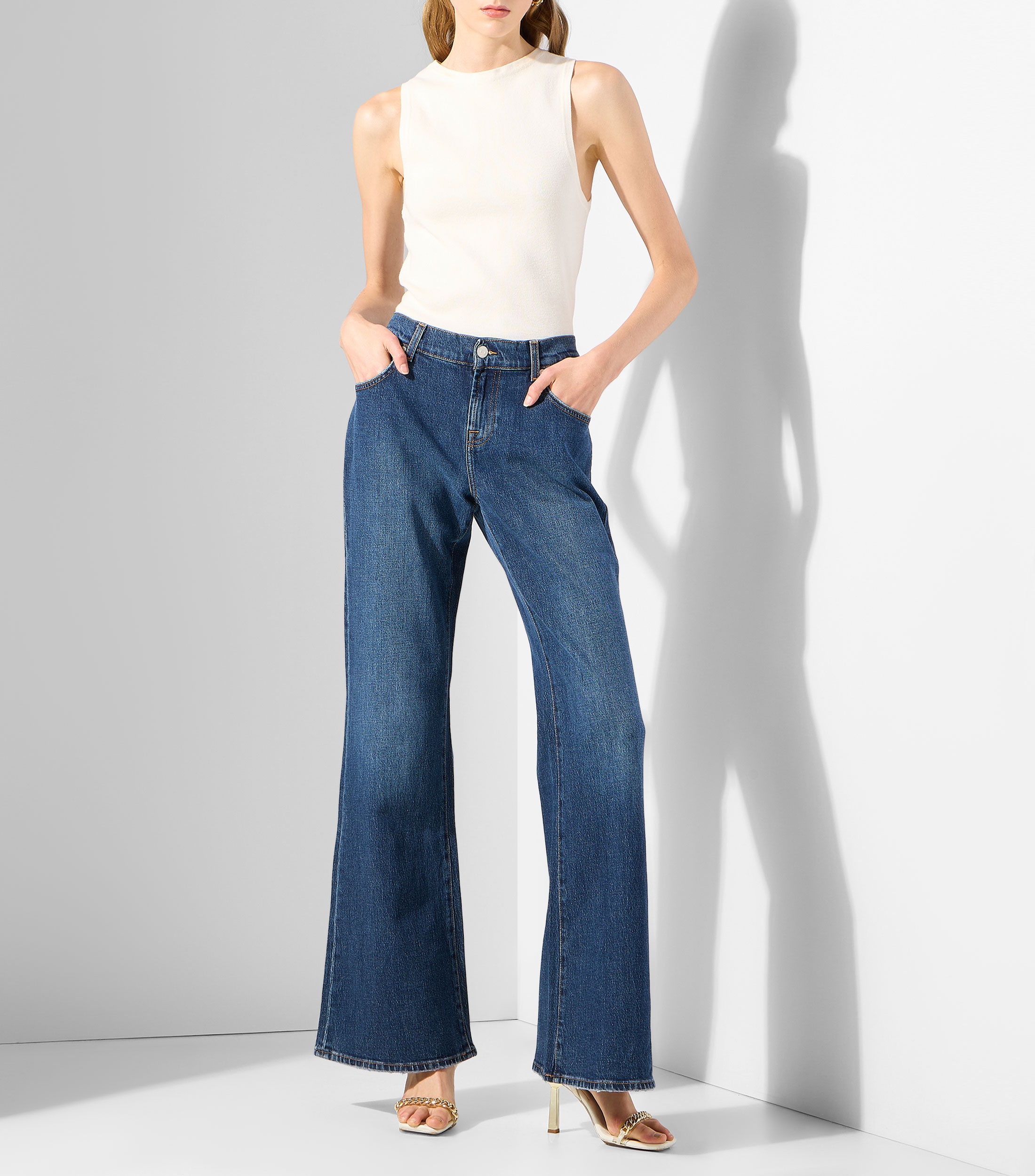 Jeans flared Mujer